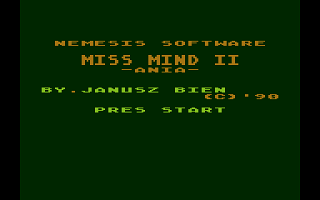Miss Mind - Ania atari screenshot